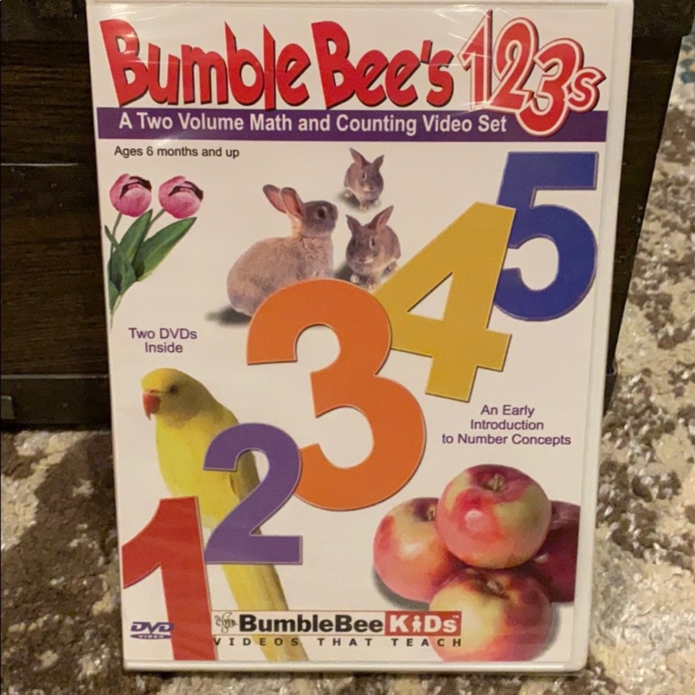 New Baby Bunble Bee’s 123 video set